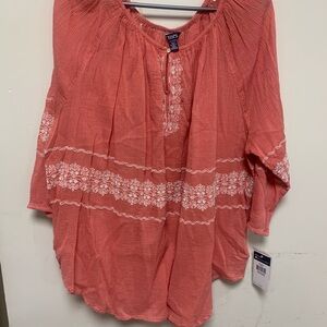 Chaps Coral Women's Blouse